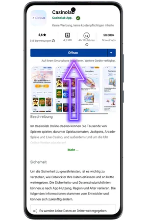 App öffnen
